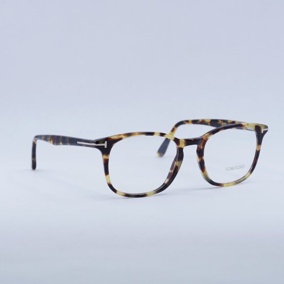 Tom Ford FT5505 053 Eyeglasses Havana 52mm Square Frame - Picture 5 of 11